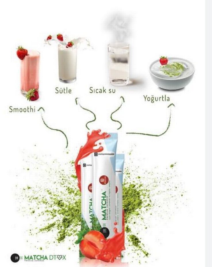 Matcha Yeşil Toz Antioxidant 20'li Paket - Görsel 2
