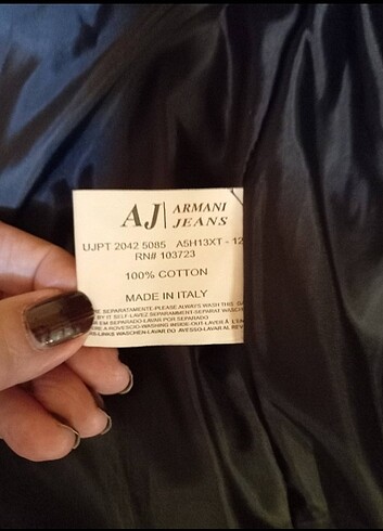 s Beden ARMANİ ŞİŞME KAMUFLAJ MONT