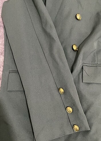 xl Beden gri Renk BLAZER CEKET TAKIM