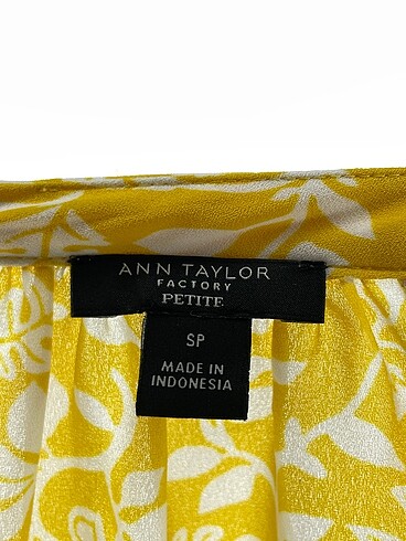 s Beden sarı Renk Ann Taylor Bluz %70 İndirimli.