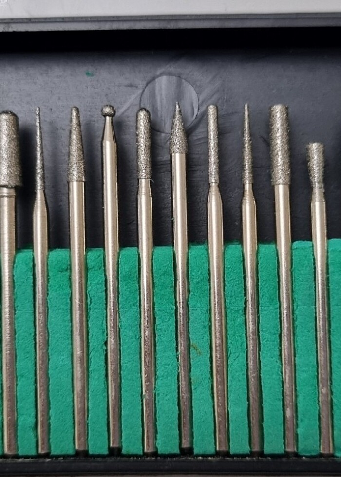 TOPTAN-40 KUTU ELMAS-CAM GRAVÜR SETİ - Görsel 2