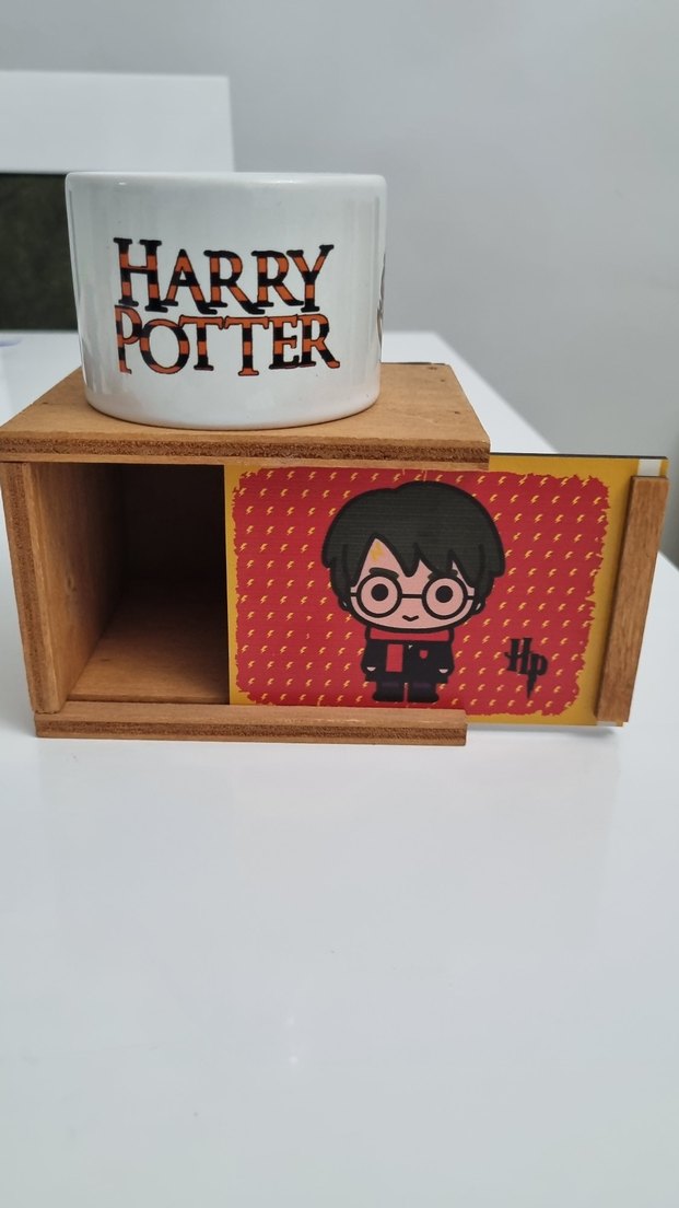 Harry Potter Temalı Kahve Fincanı ve Ahşap Kutusu - Görsel 2