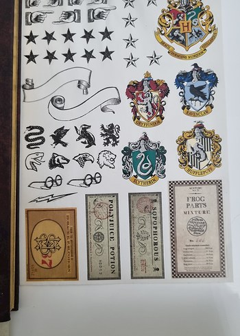 Harry Potter Ajandası ve Sihirli Sticker Seti - Görsel 6