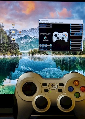 LOGITECH F710 GAMEPAD-SORUNSUZ - Görsel 4