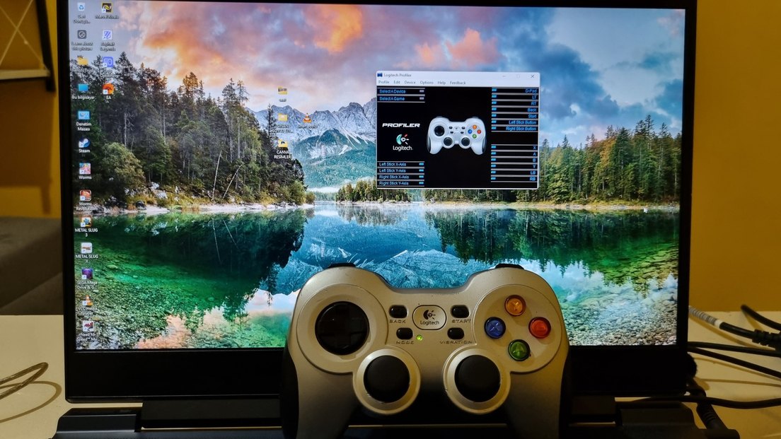 LOGITECH F710 GAMEPAD-SORUNSUZ - Görsel 4