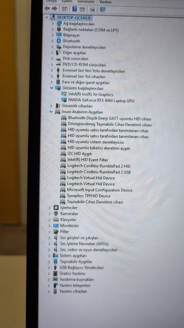 LOGITECH F710 GAMEPAD-SORUNSUZ - Görsel 5