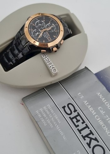 Orijinal Seiko Coutura Klasik Erkek Saati 100M - Görsel 10