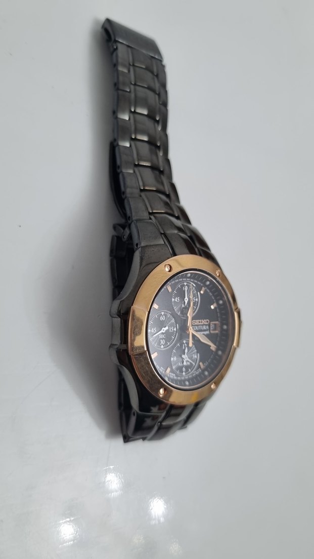 Orijinal Seiko Coutura Klasik Erkek Saati 100M - Görsel 3