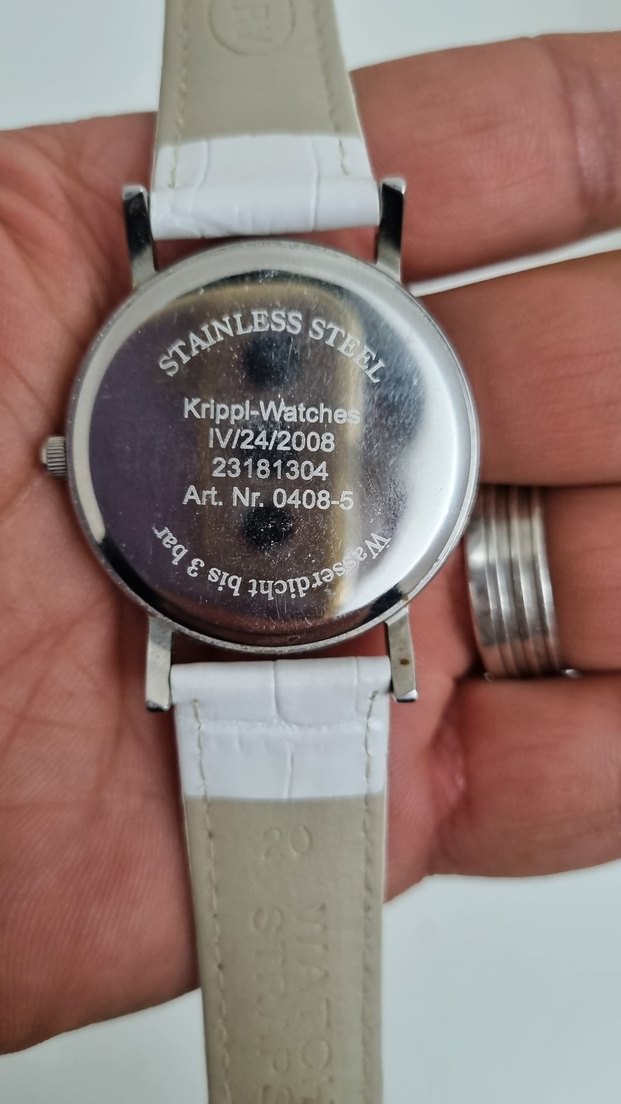 Beyaz Klasik Bayan Saat - Sempre - Görsel 3