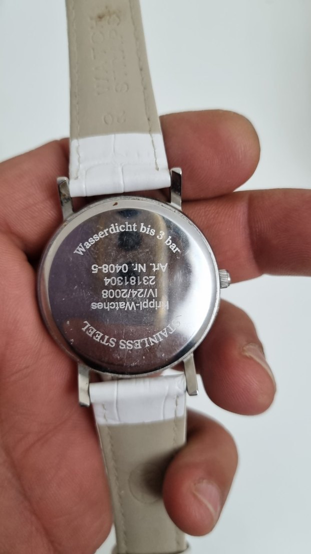 Beyaz Klasik Bayan Saat - Sempre - Görsel 4