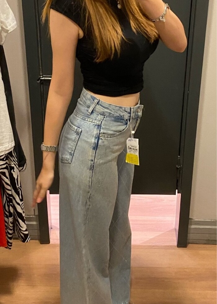 Taşlı pantolon - Görsel 2