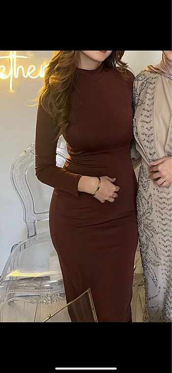 Trendyol & Milla Kahverengi elbise