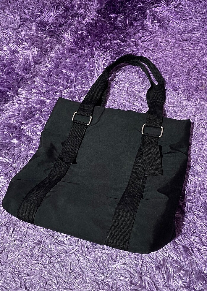 Siyah kol çantası - Görsel 2