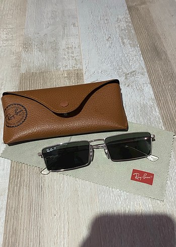 Ray-Ban Unisex Gri Yeşil Şeffaf Güneş Gözlüğü - Görsel 2