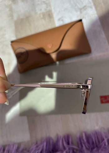 Ray-Ban Unisex Gri Yeşil Şeffaf Güneş Gözlüğü - Görsel 4