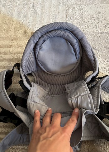 Gri Bebek Taşıyıcı Kanguru - Görsel 3