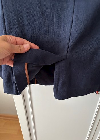 48 Beden lacivert Renk Lacivert Denim Erkek Ceket