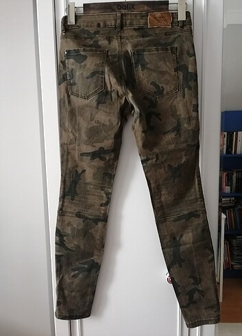 Zara Zara Kamuflaj Pantalon 36 Beden