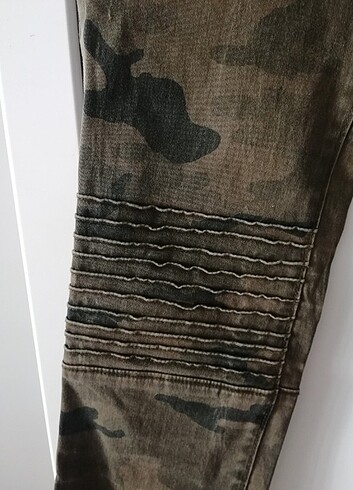s Beden haki Renk Zara Kamuflaj Pantalon 36 Beden
