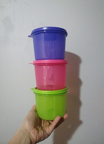 Tupperware 3 lü Kavanozlar