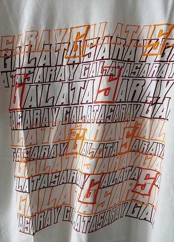 m Beden beyaz Renk Galatasaray Orjinal T Shirt M beden