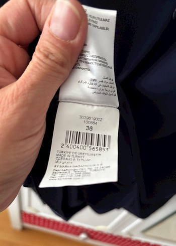 Lacivert Midi Kadın Elbise, Kısa Kollu, Pilili - Görsel 7