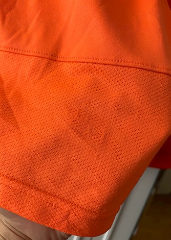 Turuncu Rahat Kesim Erkek Spor Şortu - Görsel 4