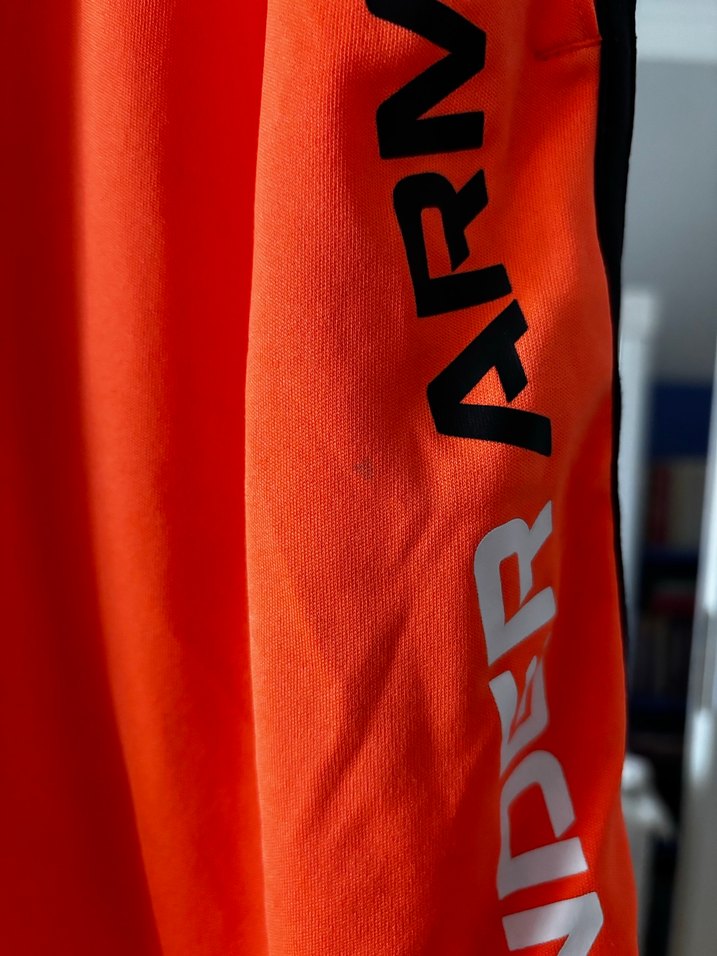 Turuncu Rahat Kesim Erkek Spor Şortu - Görsel 3