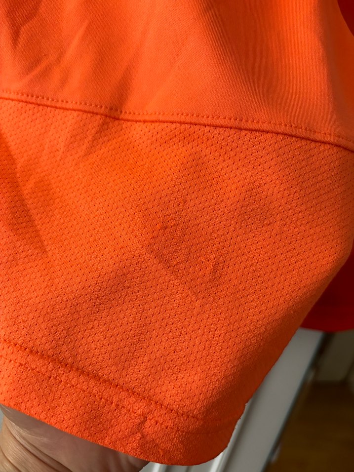 Turuncu Rahat Kesim Erkek Spor Şortu - Görsel 4