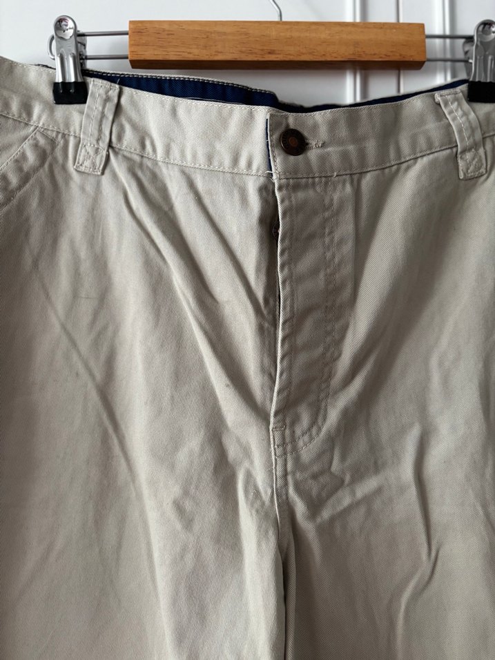 Bej Erkek Rahat Kesim Midi Şort - Görsel 2