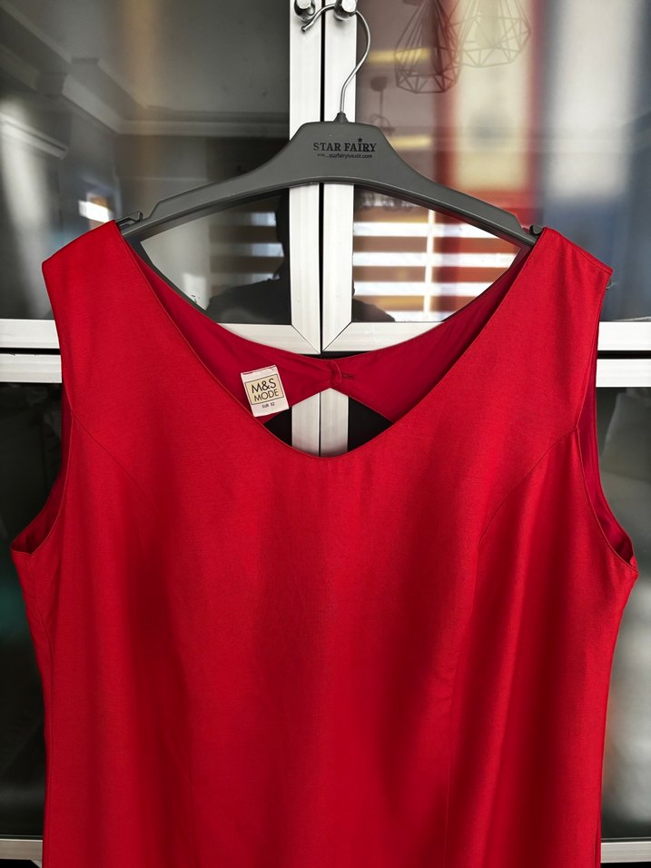 Marks&Spencer V Yakalı elbise 52 beden - Görsel 2