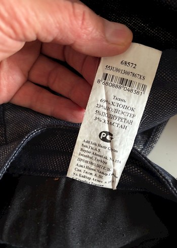 Siyah Deri Yılan Desenli Kadın Pantolon - Görsel 5