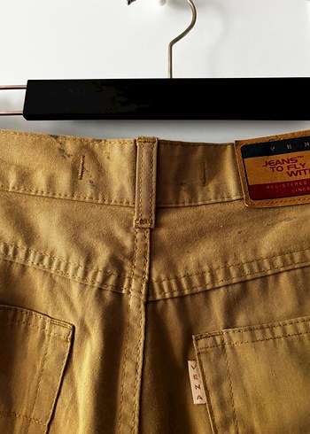 Bej Keten Erkek Pantolon 31/32 - Görsel 4