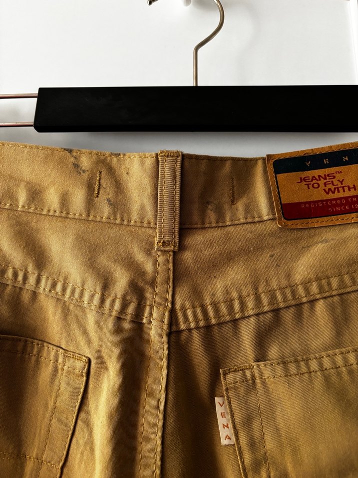 Bej Keten Erkek Pantolon 31/32 - Görsel 4