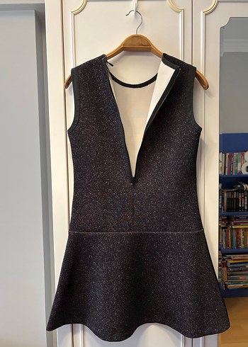 Gri Kadın Midi Elbise - Görsel 4