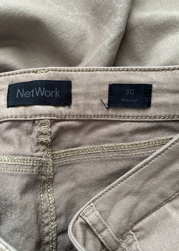 m Beden Network Bej Kadın Pantolon