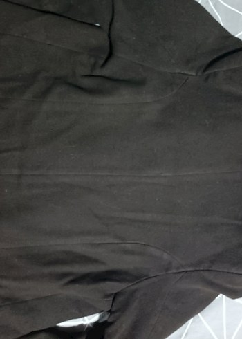 Düğmeli Kahverengi Uzun Kaşe Kadın Kaban - Görsel 10