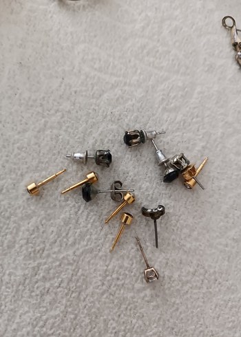 Kırmızı Mini Boncuklu Bohem Küpeler - Görsel 7