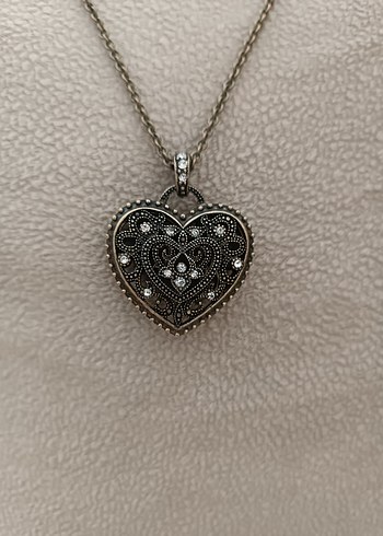 Altın Renkli Zincir Detaylı Midi Kolye - Görsel 4