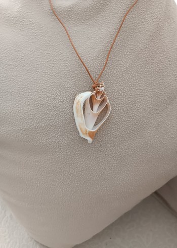 Bej Boncuklu Bohem Midi Kolye - Görsel 3