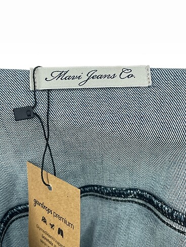 l Beden mavi Renk Mavi Jeans Kot Ceket %70 İndirimli.
