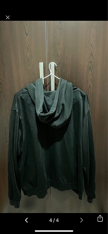 xxl Beden H&M SİYAH KAPÜŞONLU