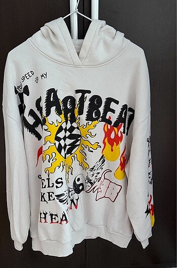 BERSHKA SWEATSHİRT HOODİE