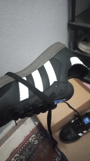 40 Beden siyah Renk ADIDAS SAMBA AYAKKABI