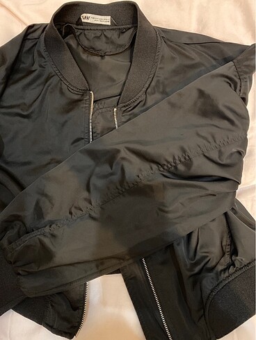 m Beden crop bomber ceket