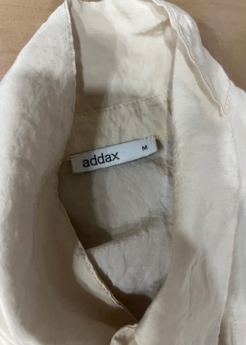 Düğmeli Beyaz Keten Kadın Gömlek - Görsel 2