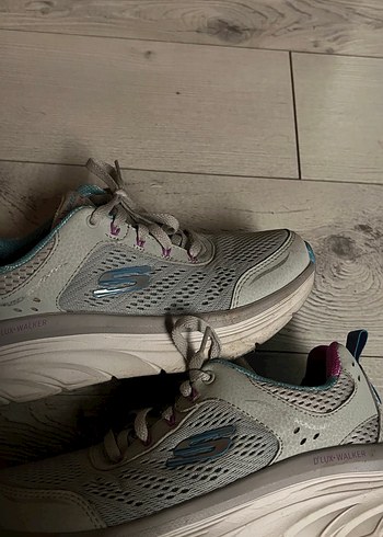 Kız Çocuk Gri Bağcıklı Spor Ayakkabı - Görsel 3