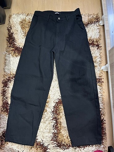 Erkek siyah baggy pantolon