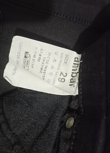 Diğer Siyah dar paça pantolon