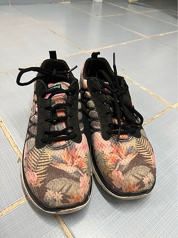 Skechers Skechers flamingo desenli spor ayakkabı